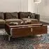 Eva Italian Coffee Table with Storage - Tobacco Walnut