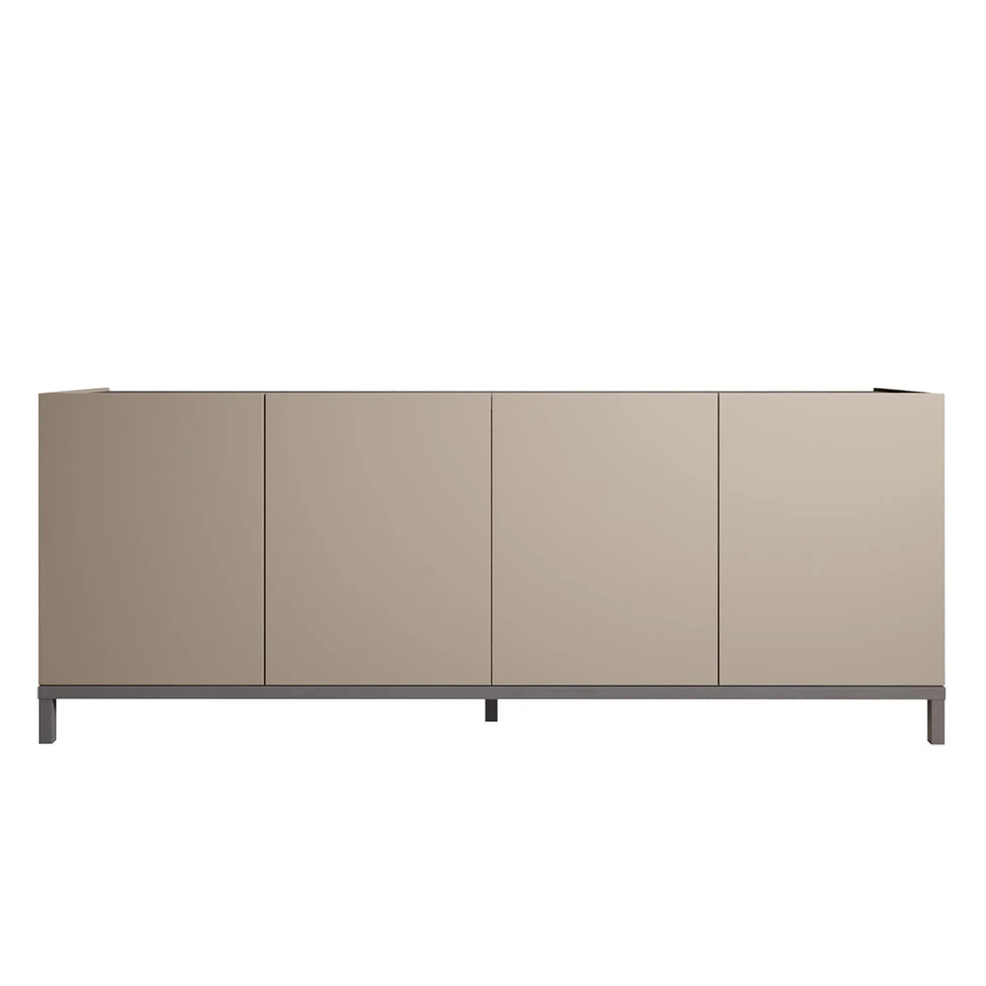 Kali Italian 4 Door Extra Large Sideboard - Taupe