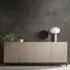 Kali Italian 4 Door Extra Large Sideboard - Taupe