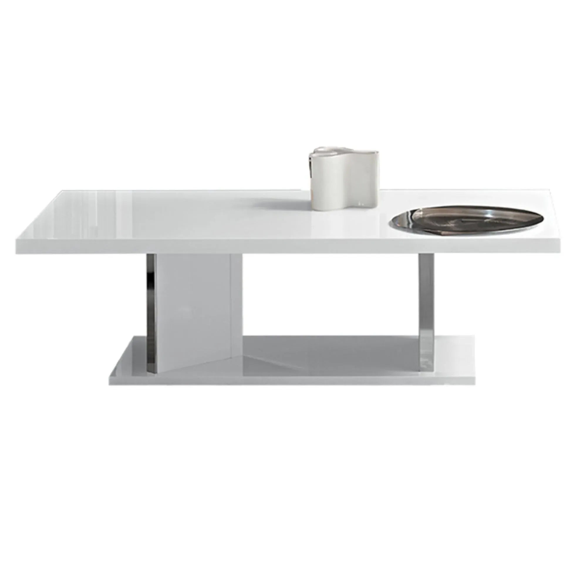 Lisa Coffee Table - White, High Gloss