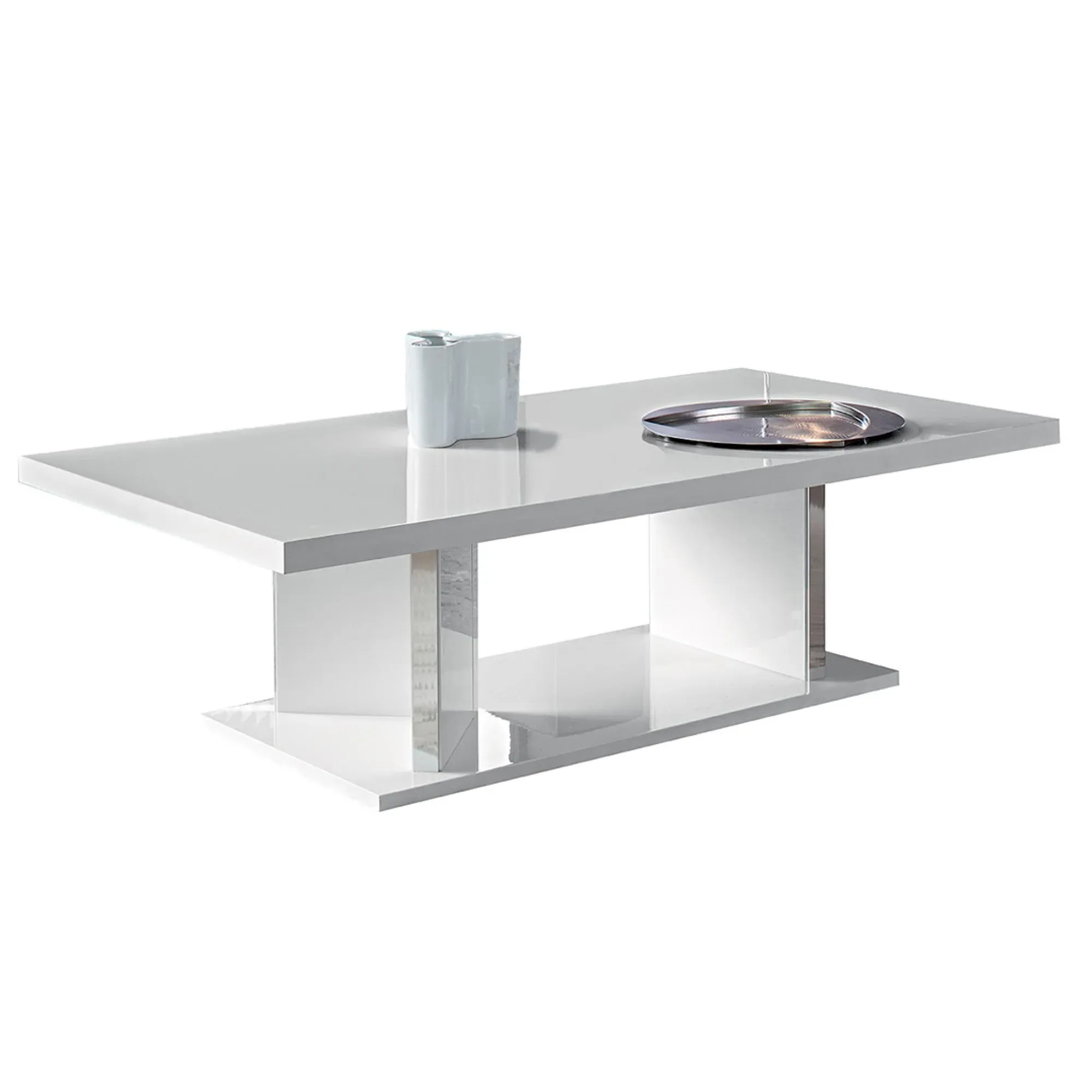 Lisa Coffee Table - White, High Gloss