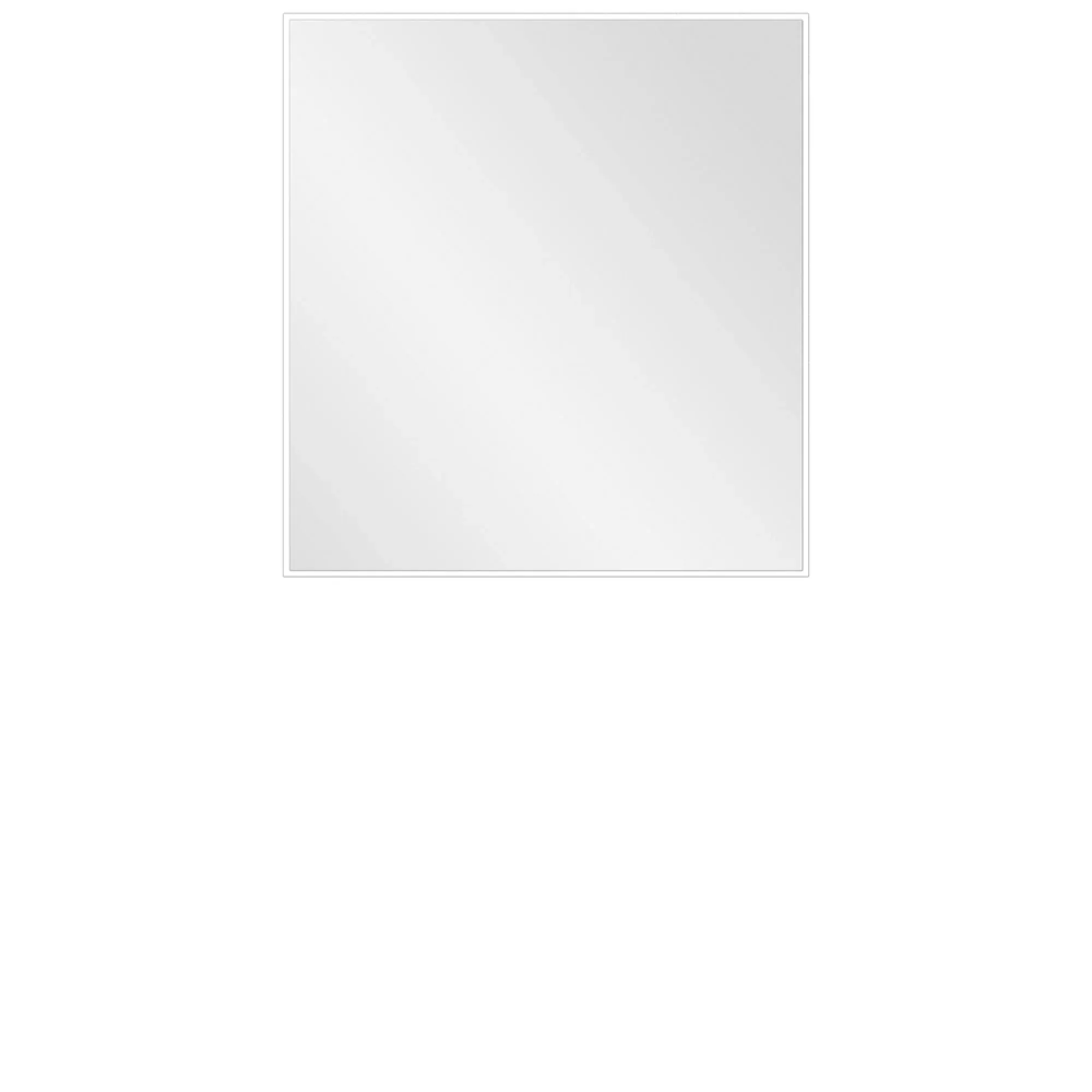 Luna Wall Mirror - White