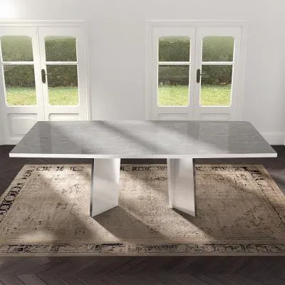 Mara 10 Seater Dining Table - White image