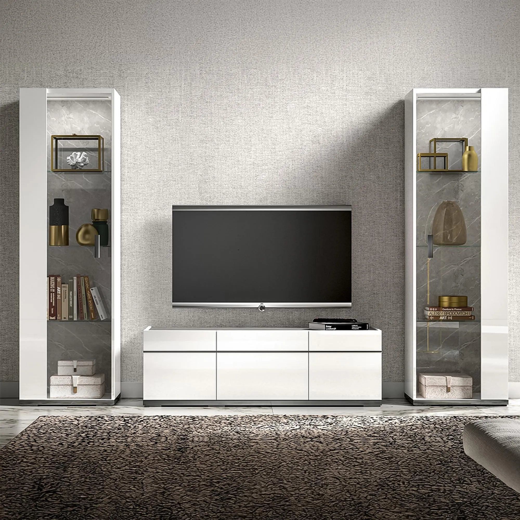 Mara 140cm TV Unit - White