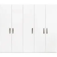 Mara 5 Door Wardrobe - White