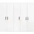 Mara 5 Door Wardrobe - White