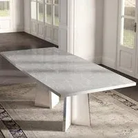 Mara 6-10 Seater Extending Dining Table - White