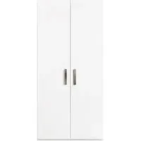 Mara Italian 2 Door Wardrobe - White