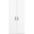 Mara Italian 2 Door Wardrobe - White