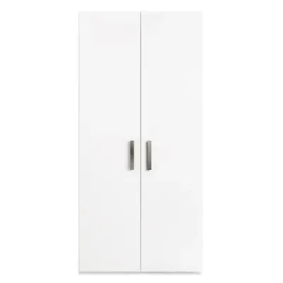 Mara Italian 2 Door Wardrobe - White image