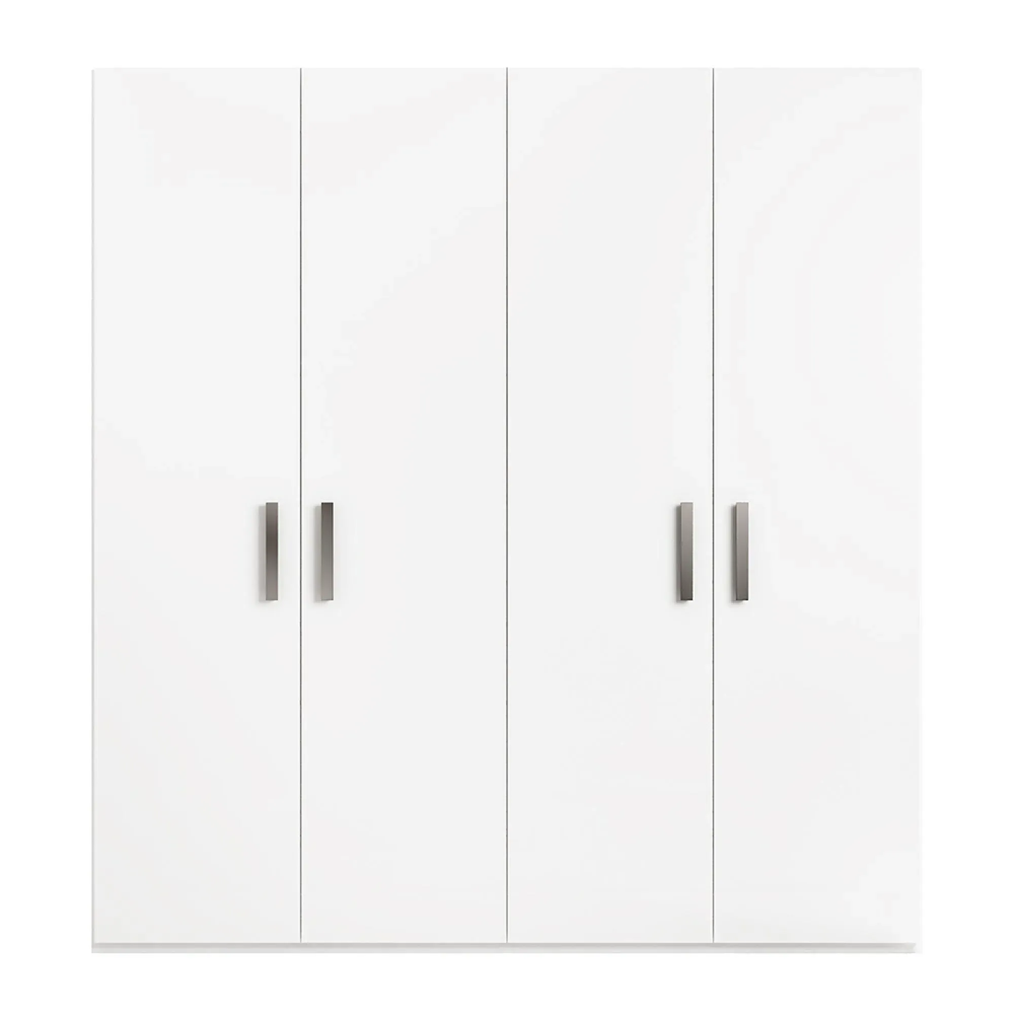 Mara Italian 4 Door Wardrobe - White