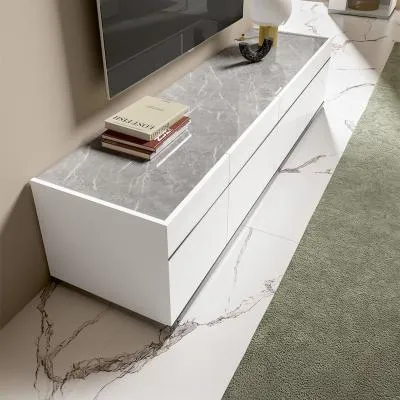 Mara Italian TV Unit - White image