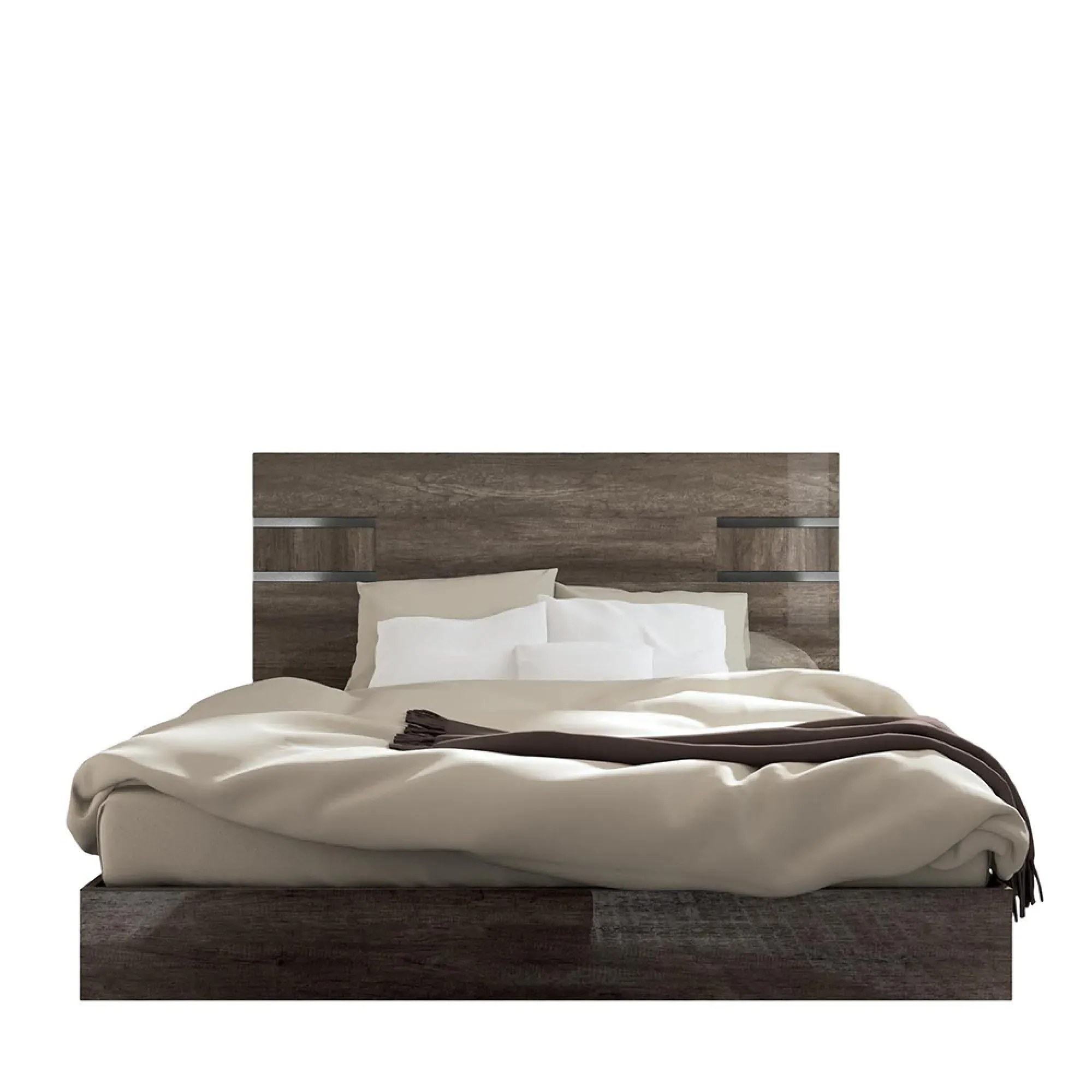 Medea Italian Bed - Vintage Oak