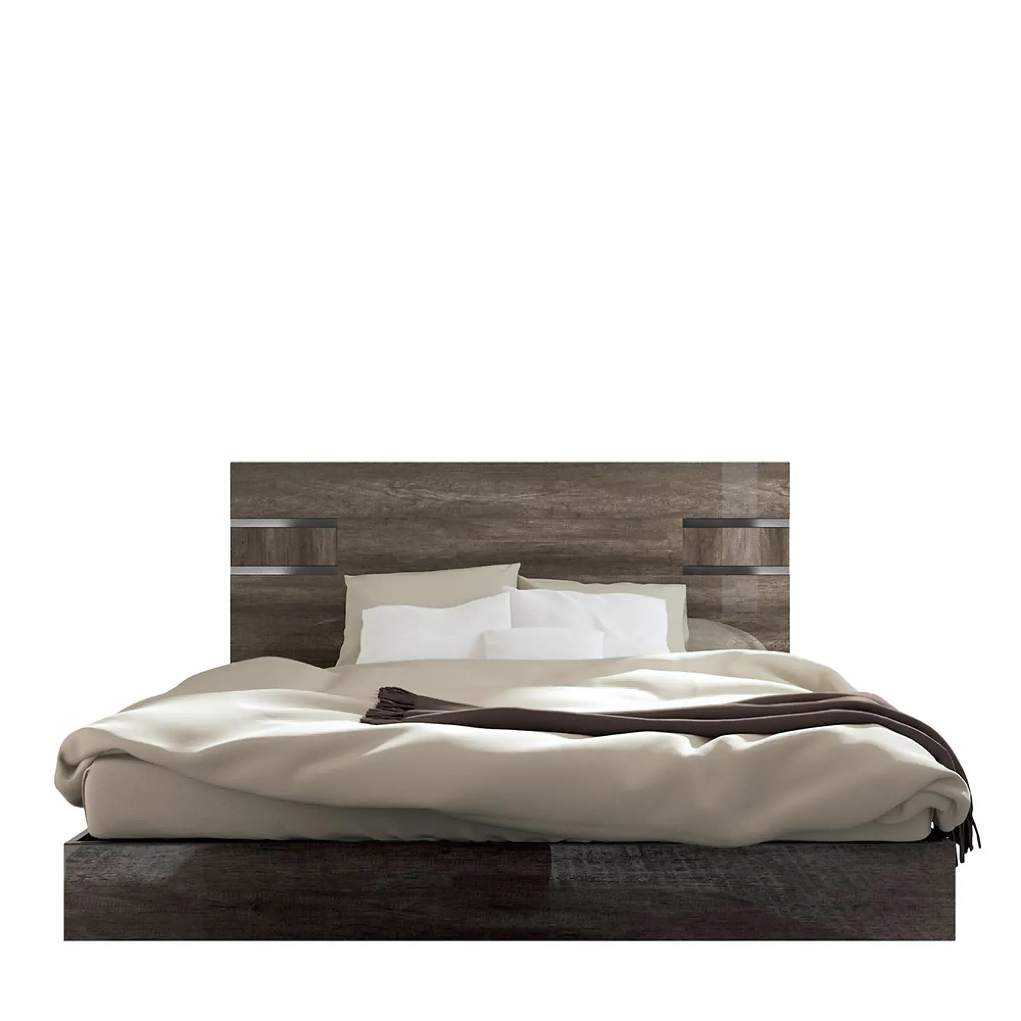 Medea Italian Bed - Vintage Oak