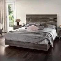 Medea Italian Bed - Vintage Oak