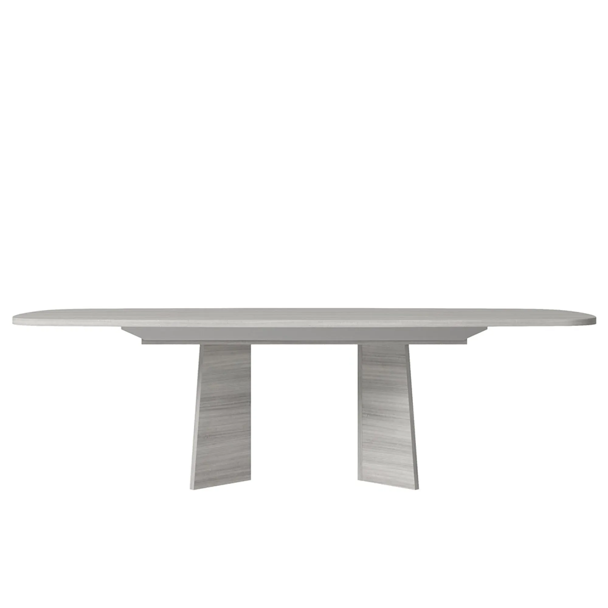Mia 10 Seater Dining Table - Silver Grey, Eucalyptus