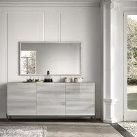 Mia 185cm Buffet Sideboard - Grey