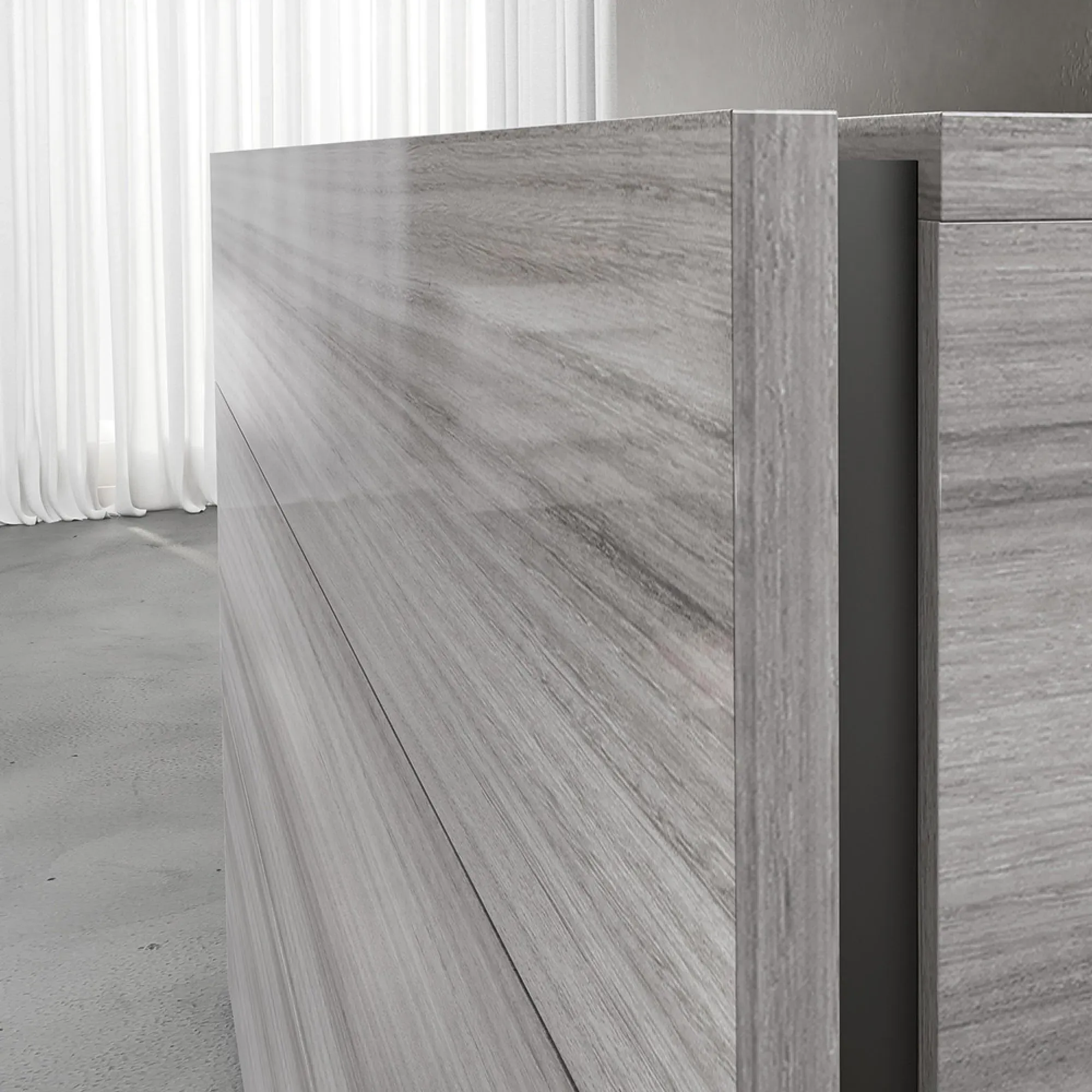 Mia 3 Drawer Dresser - Grey