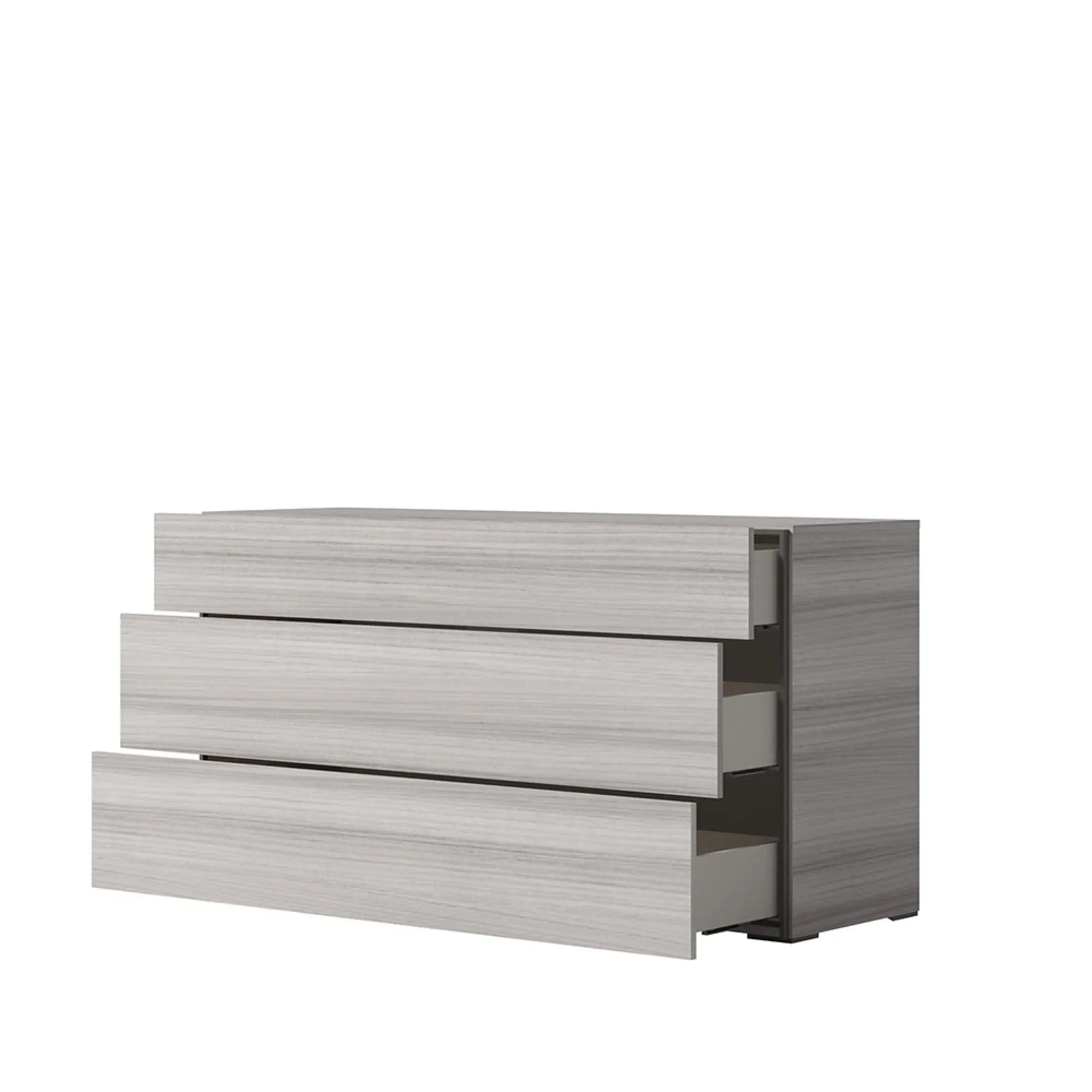 Mia 3 Drawer Dresser - Grey