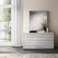 Mia 3 Drawer Dresser - Grey