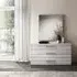 Mia 3 Drawer Dresser with Handles - Grey