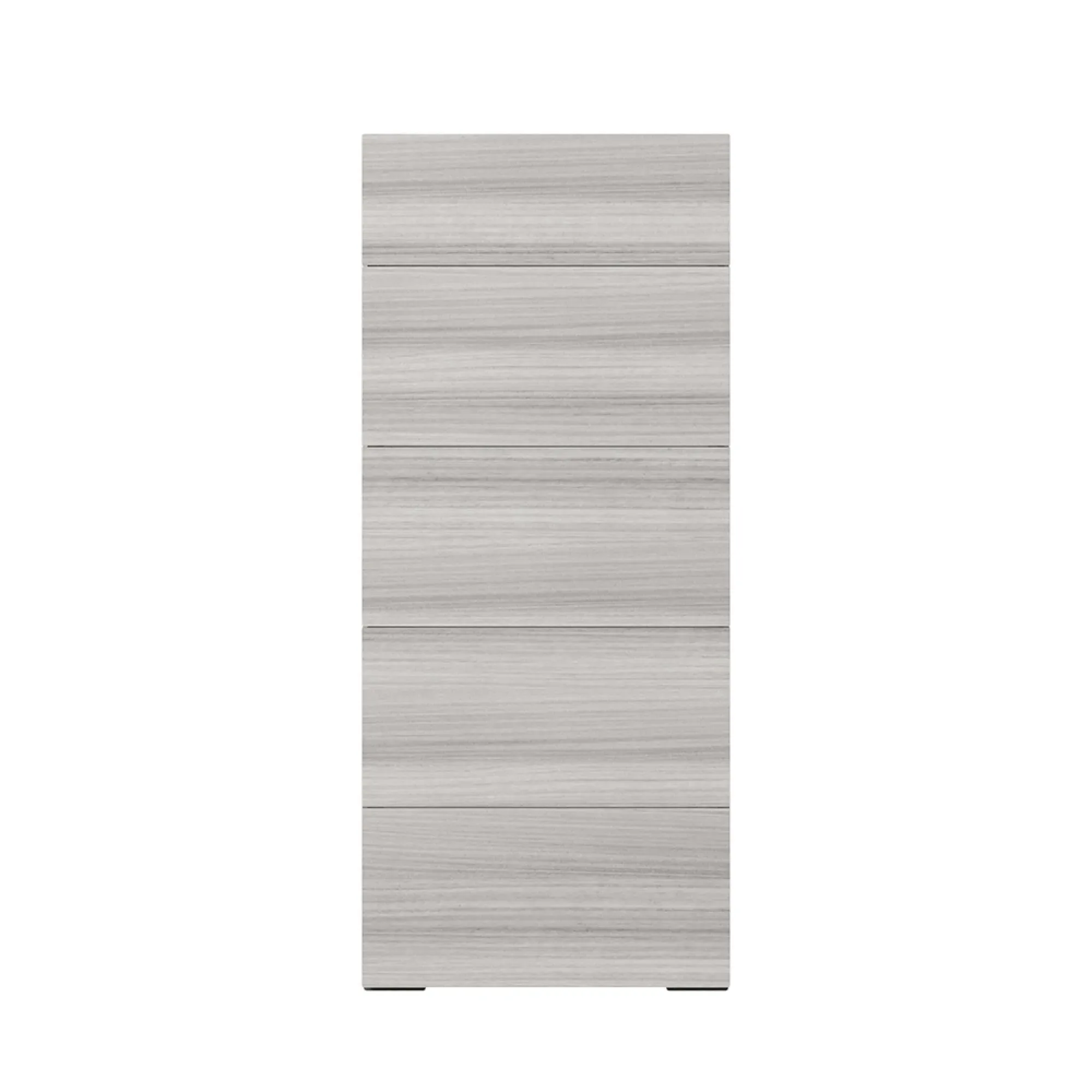 Mia 5 Drawer Tall Chest - Grey