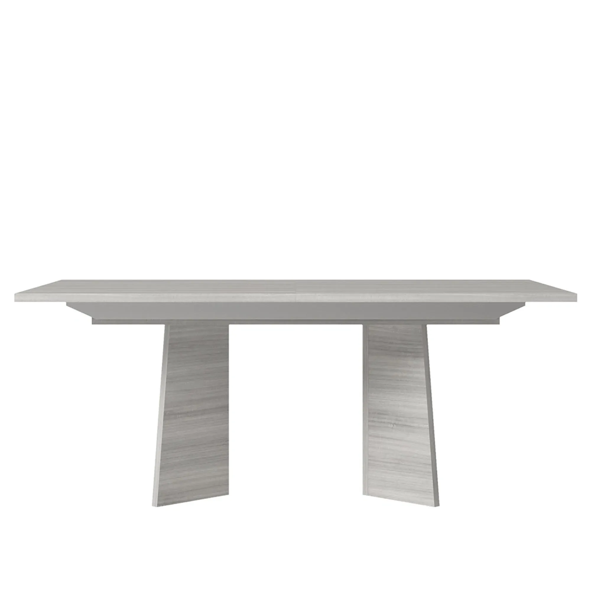 Mia 6-8 Seater Extending Dining Table - Silver Grey, Eucalyptus