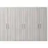 Mia 6 Door Wardrobe - Silver Grey