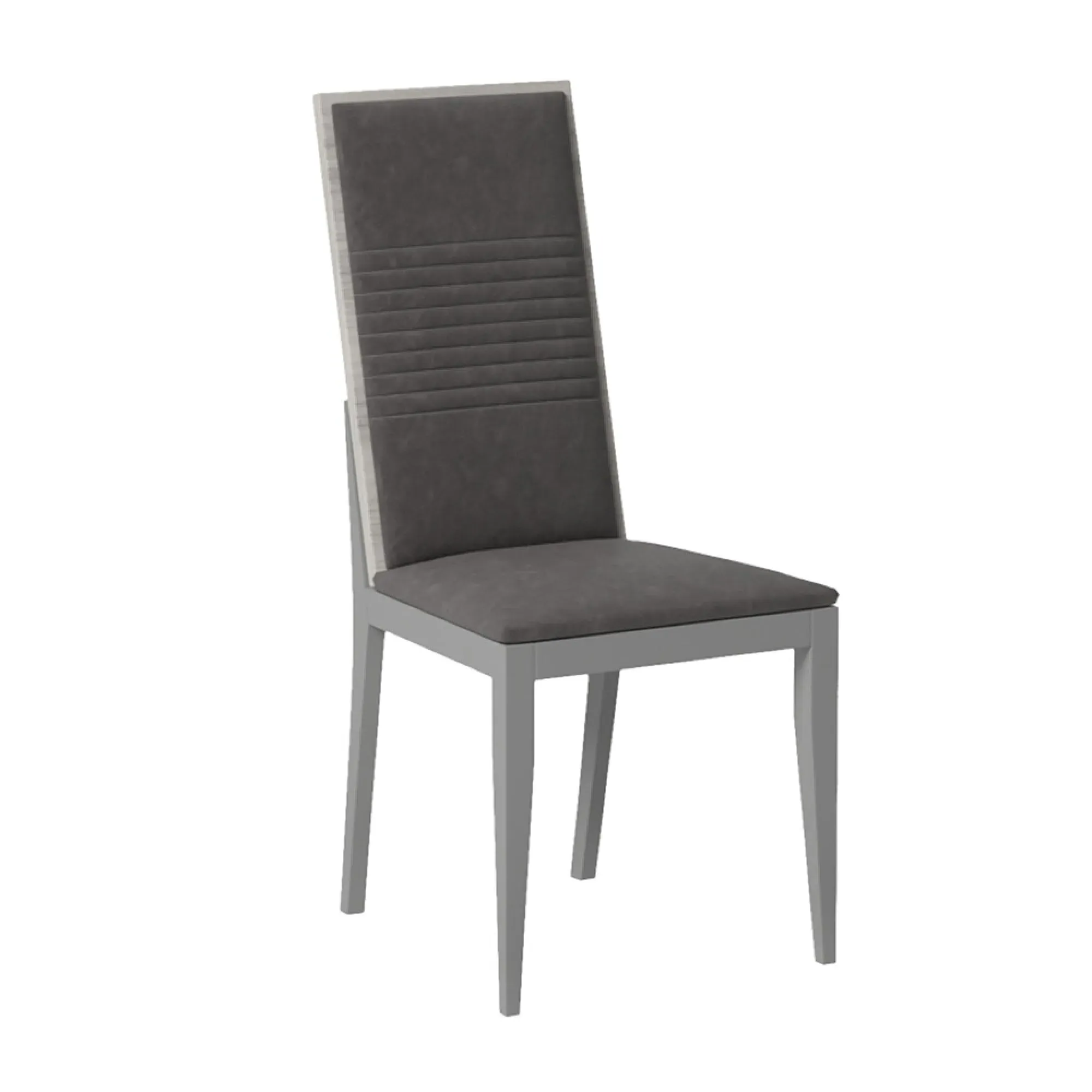 Mia Italian Dining Chair Set of 2 - Grey