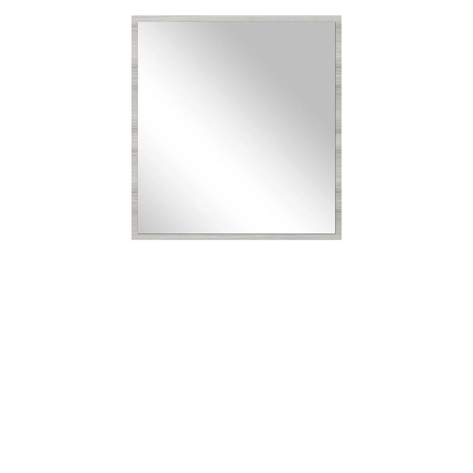 Mia Italian Wall Mirror - Silver Grey