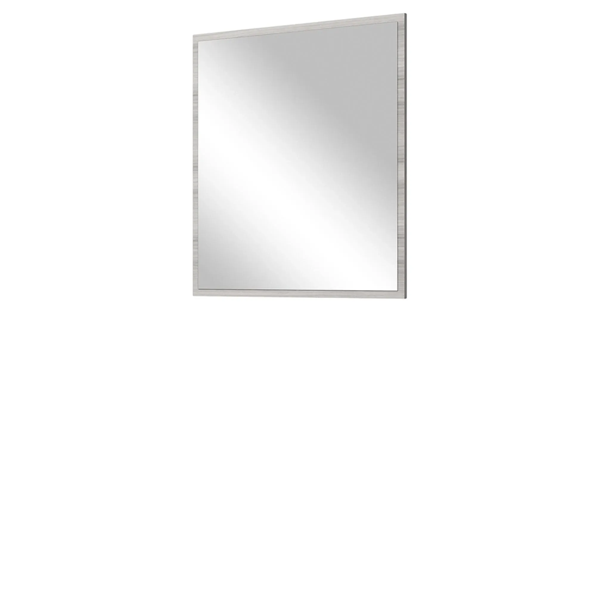 Mia Italian Wall Mirror - Silver Grey