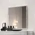 Mia Italian Wall Mirror - Silver Grey