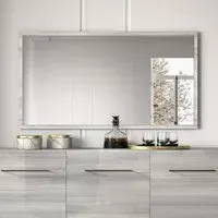 Mia Wall Mirror - Silver Grey, Eucalyptus