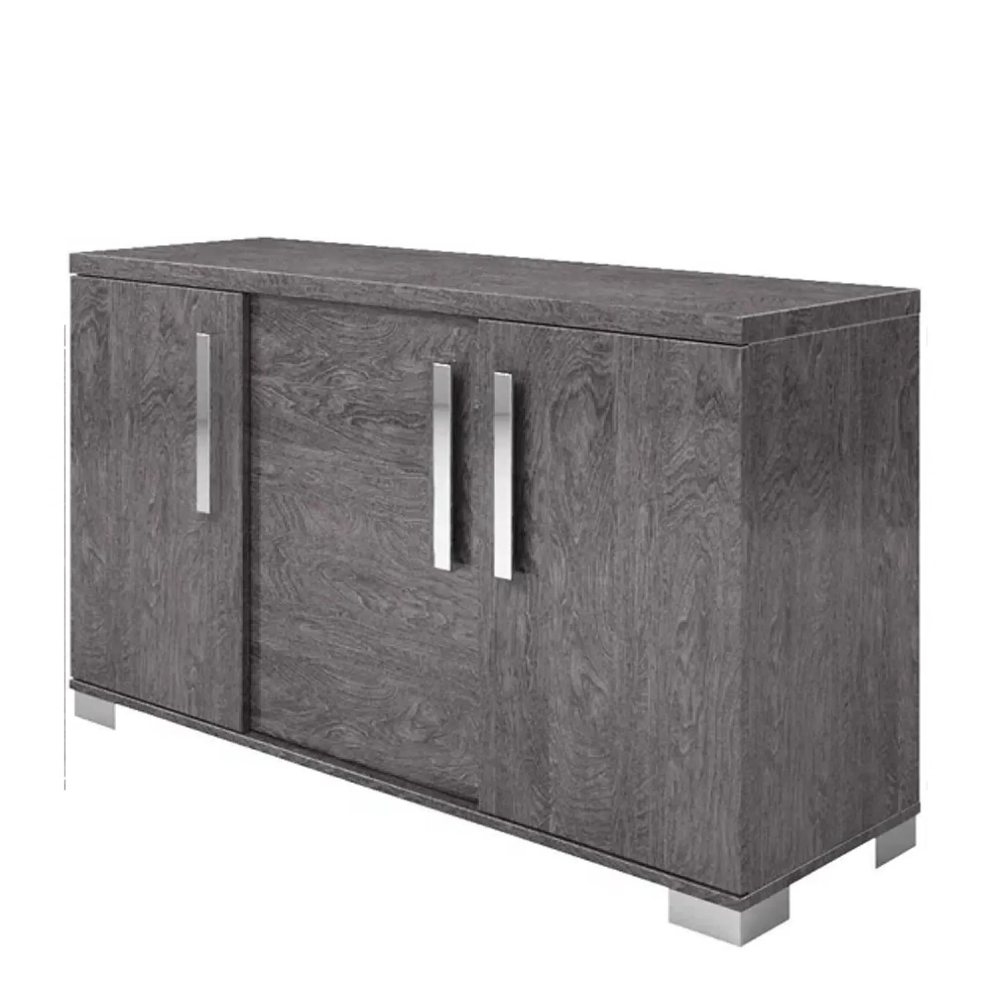 Sarah Day Buffet Sideboard with 3 Doors - Grey, Birch