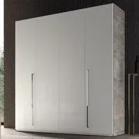 Treviso 4 Door Wardrobe - White
