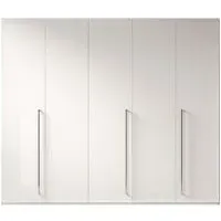 Treviso 5 Door Wardrobe - Grey