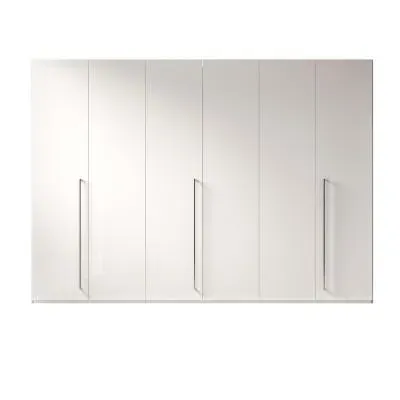 Treviso 6 Door Wardrobe - Grey image
