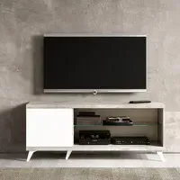 Treviso Italian 151cm TV Unit - White