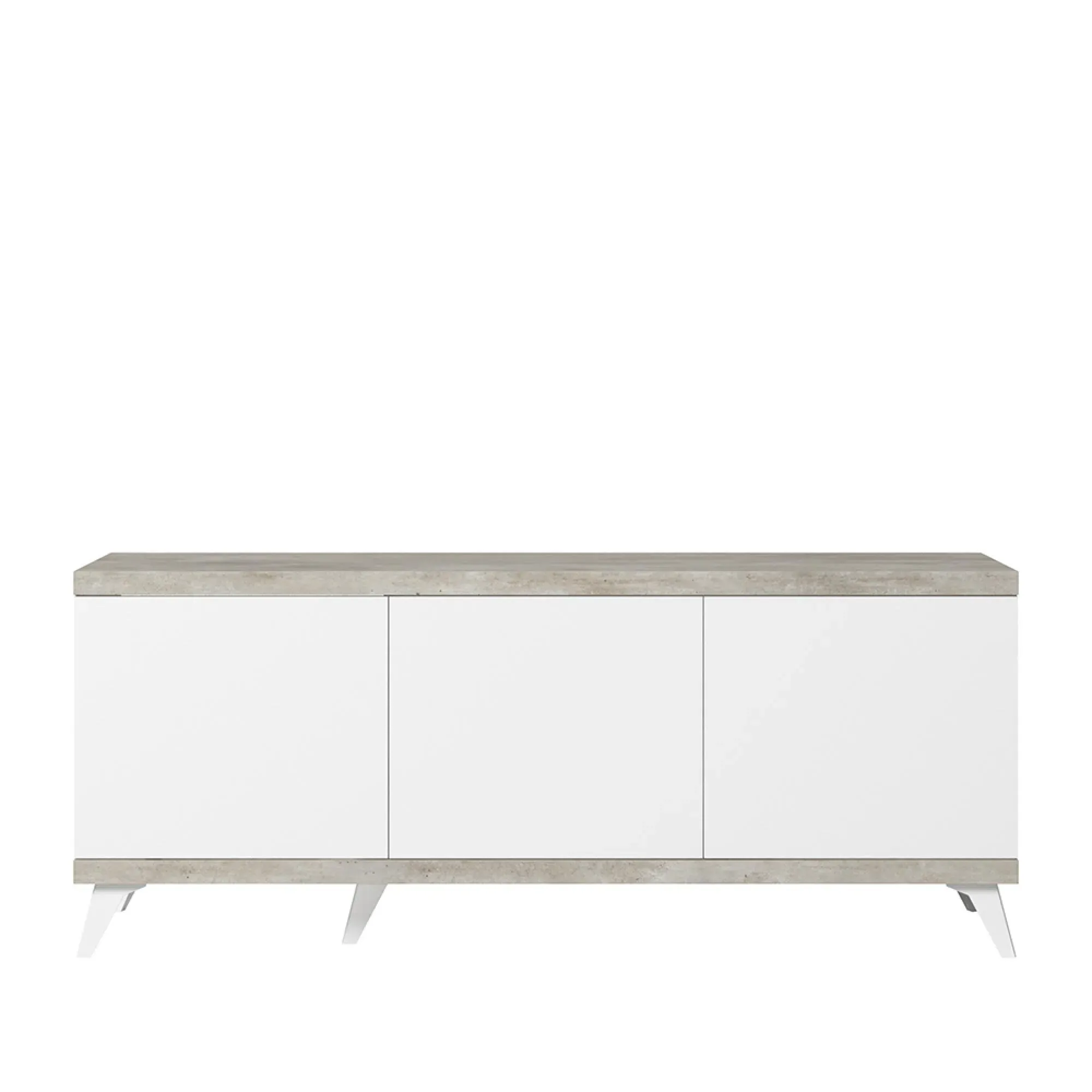 Treviso Italian 151cm TV Unit with Storage - White