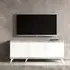 Treviso Italian 151cm TV Unit with Storage - White