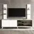 Treviso Italian 202cm TV Unit - White