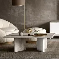Treviso Italian Coffee Table - White