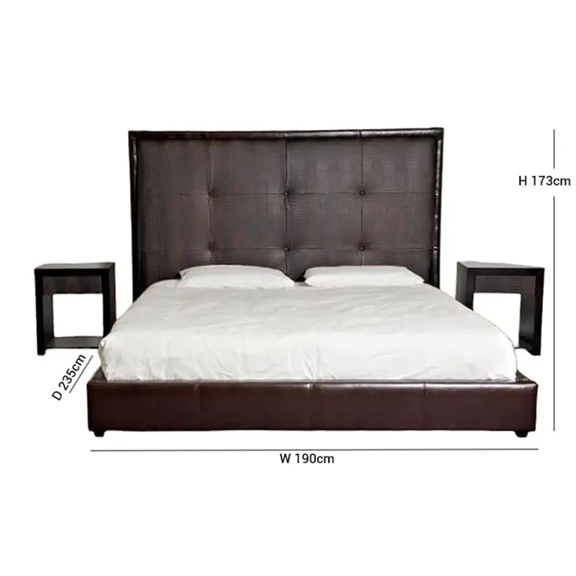 America Leather Bed