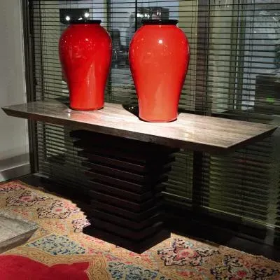 Ark Console Table - Marble, Wood image