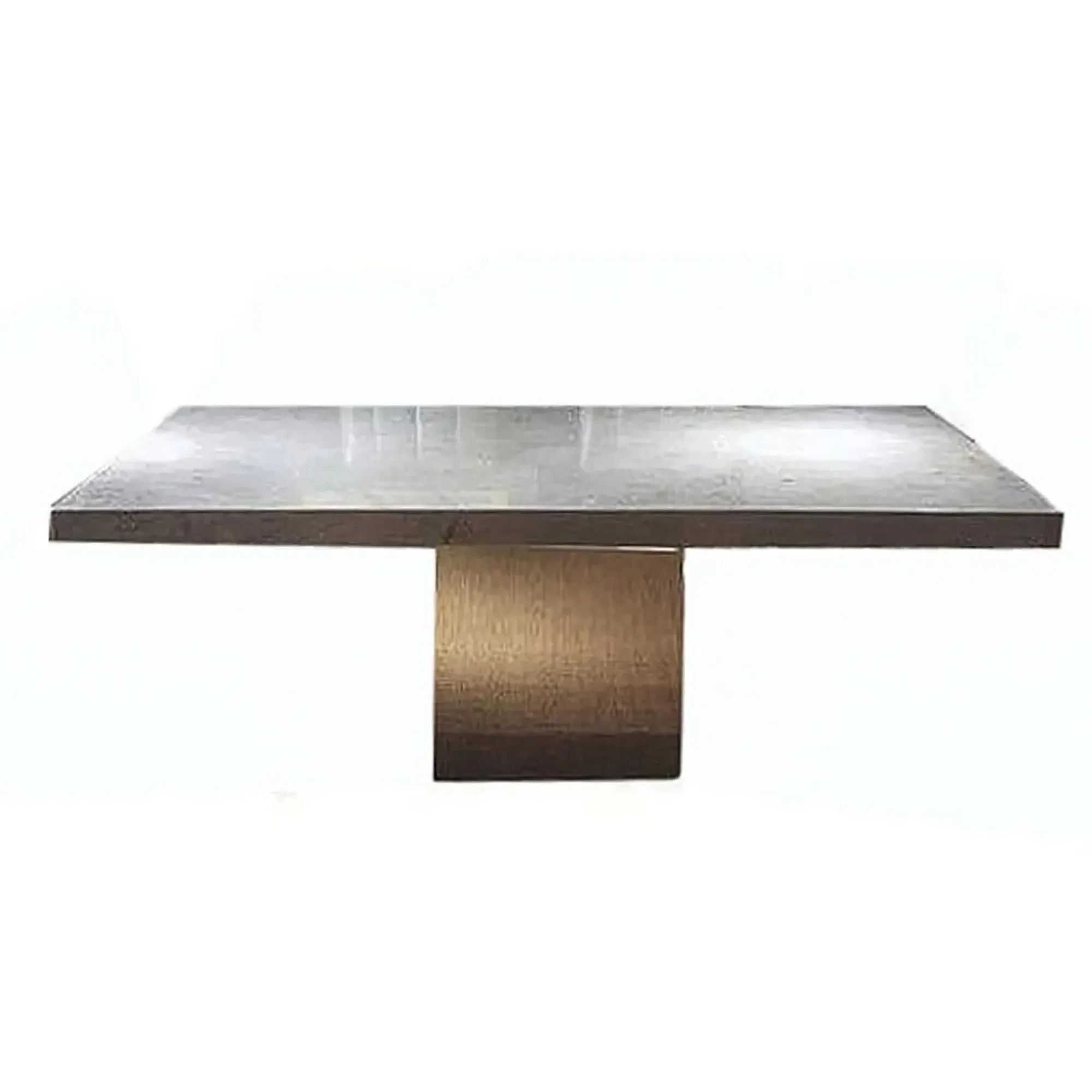 Athena 8 Seater Dining Table - Marble, Steel