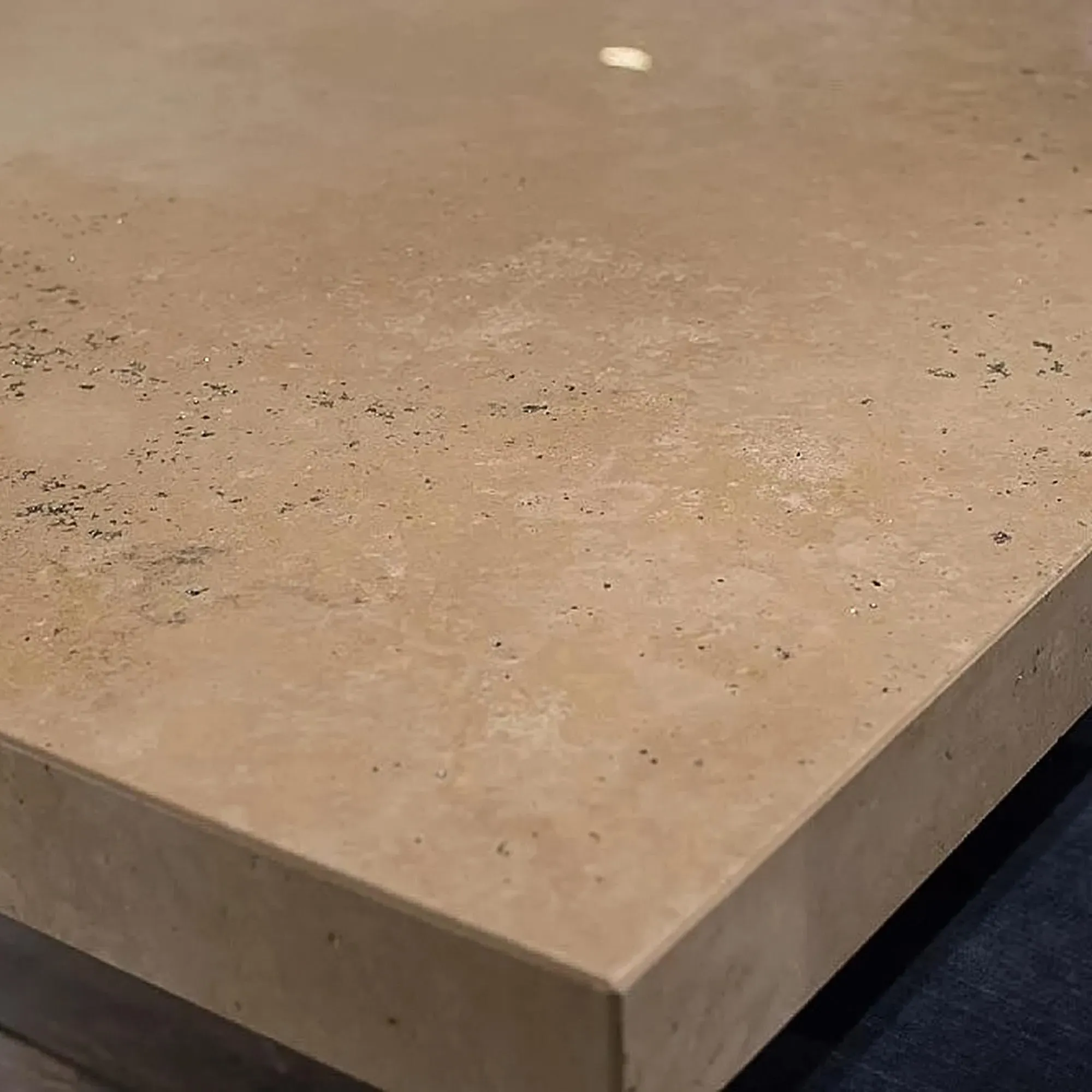 Athena 8 Seater Square Dining Table - Marble, Steel