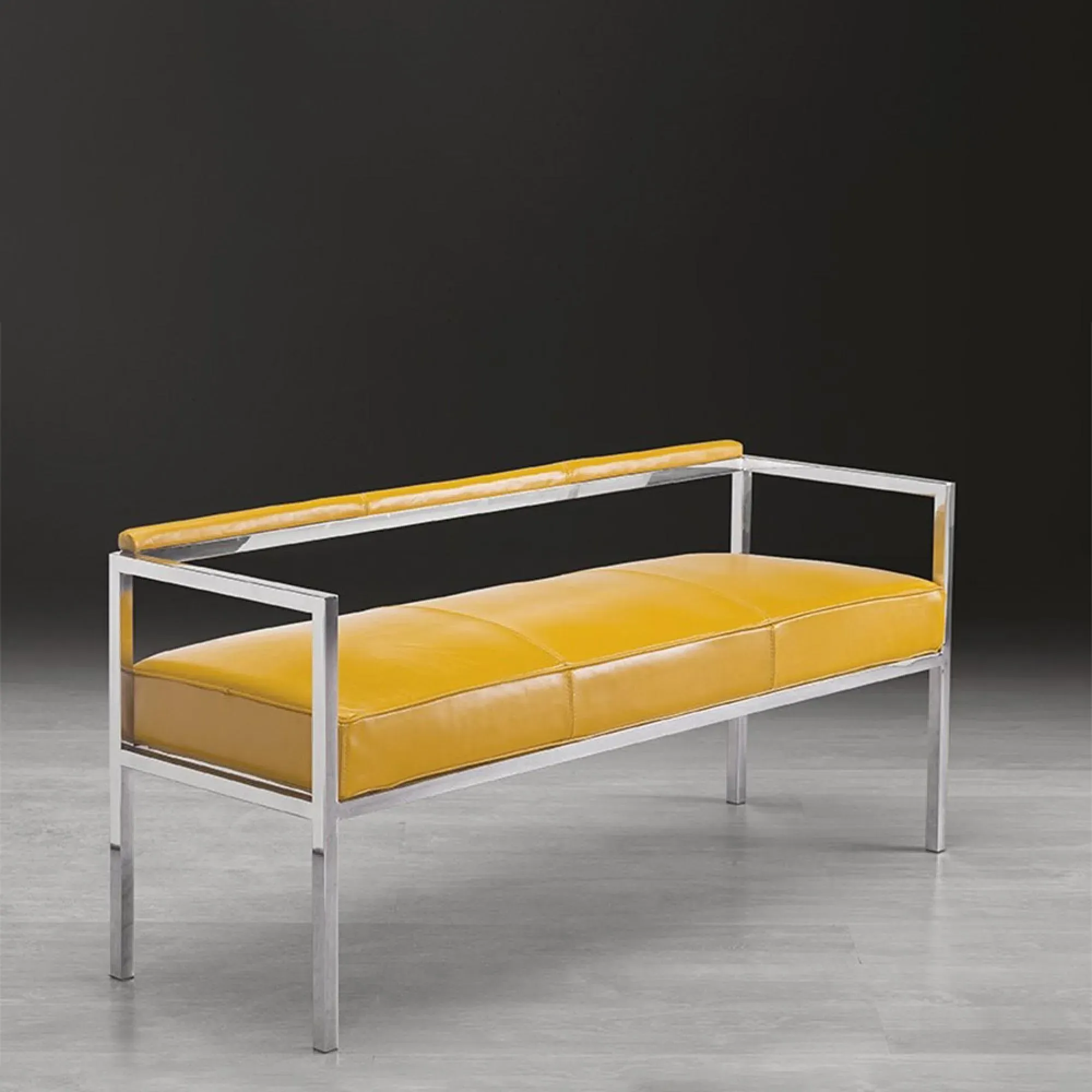 Beverly Leather Bench