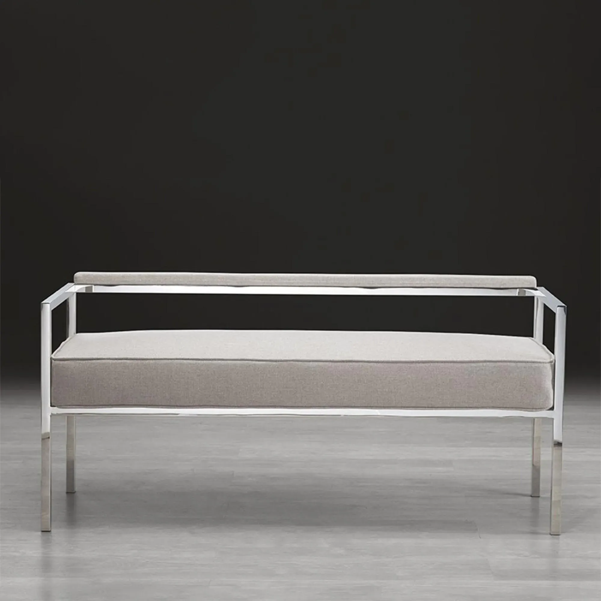 Beverly Leather Bench