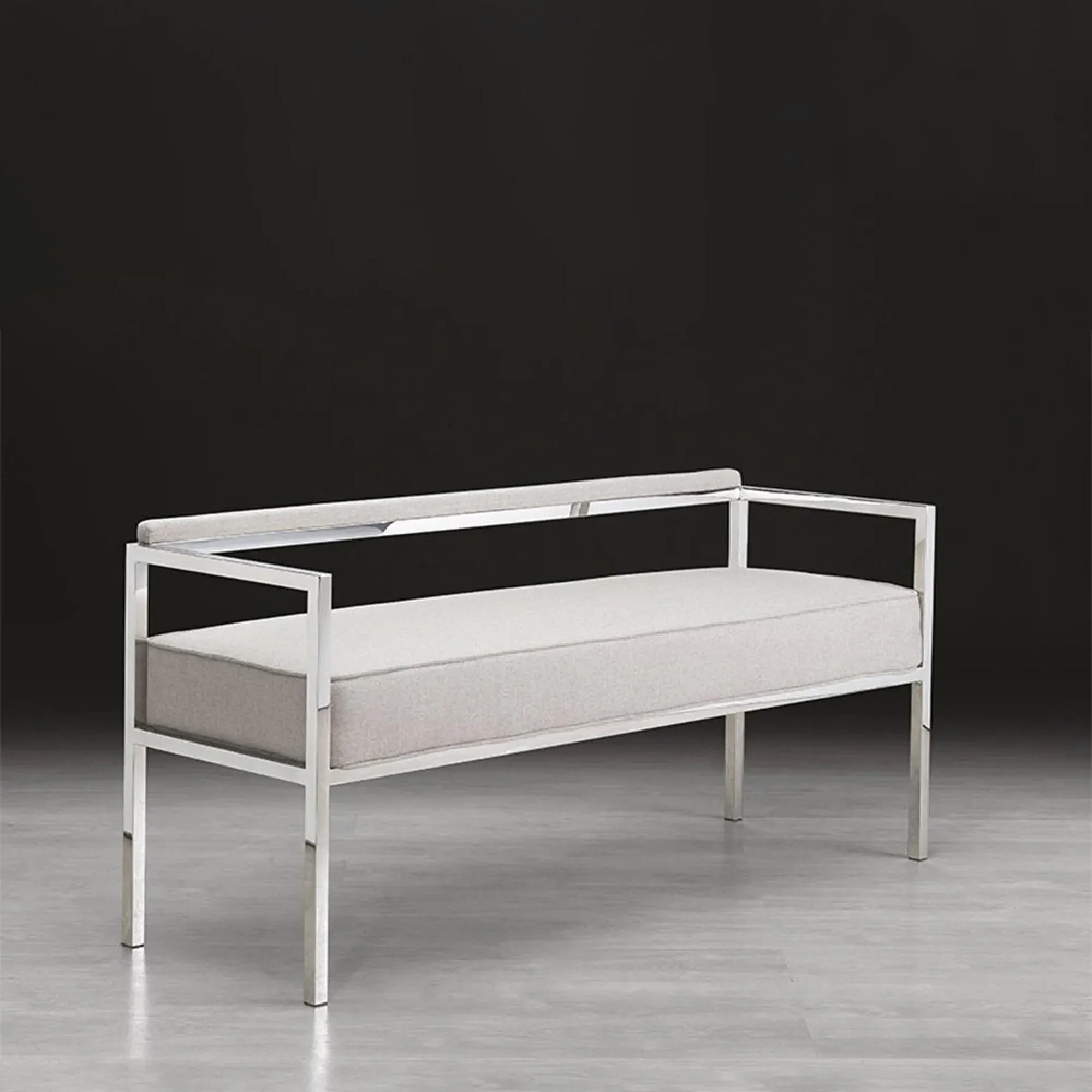 Beverly Leather Bench