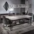 Brooklyn 8 Seater Dining Table - Marble, Metal